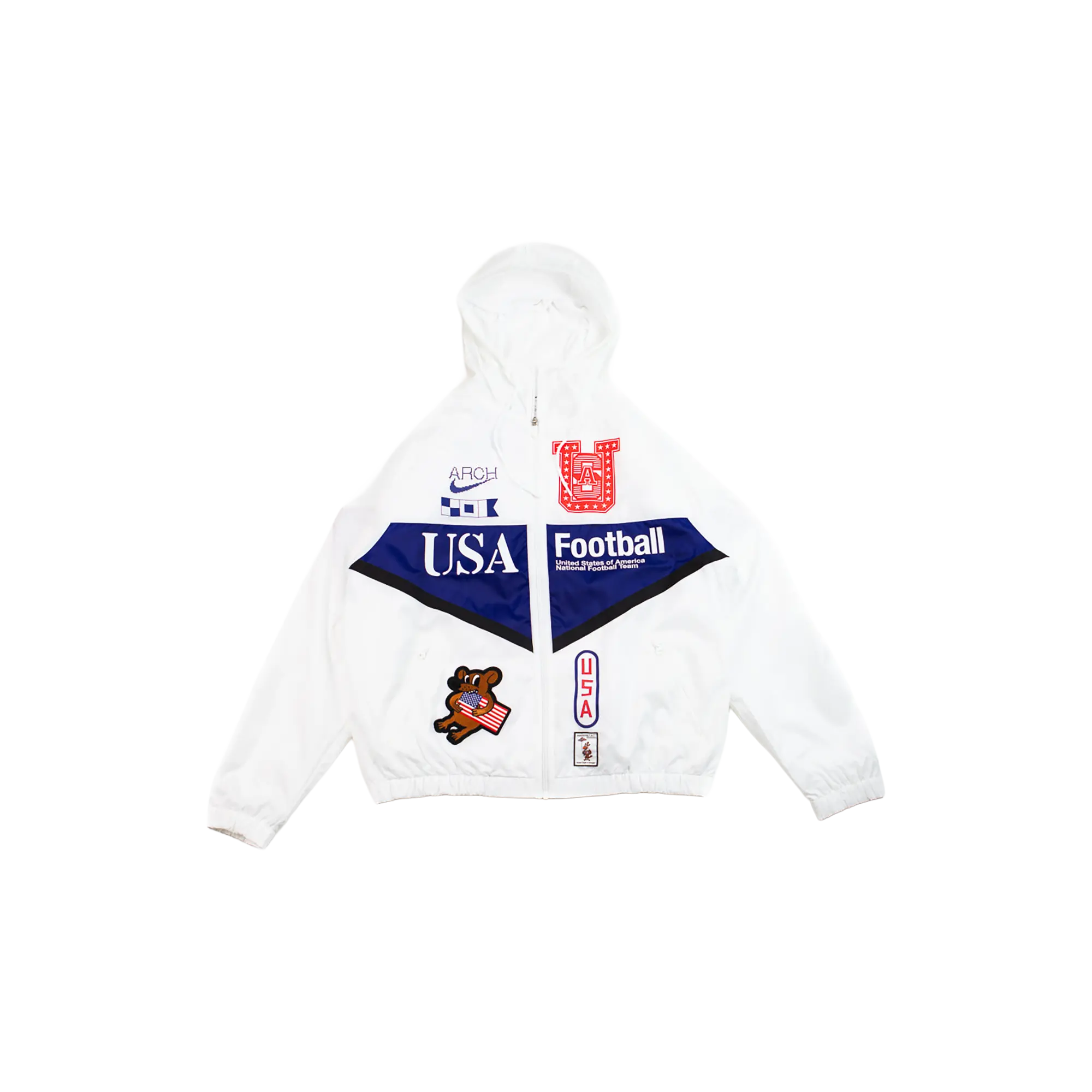 USMNT x V.A.A. Anthem Jacket "White" IH1634 100