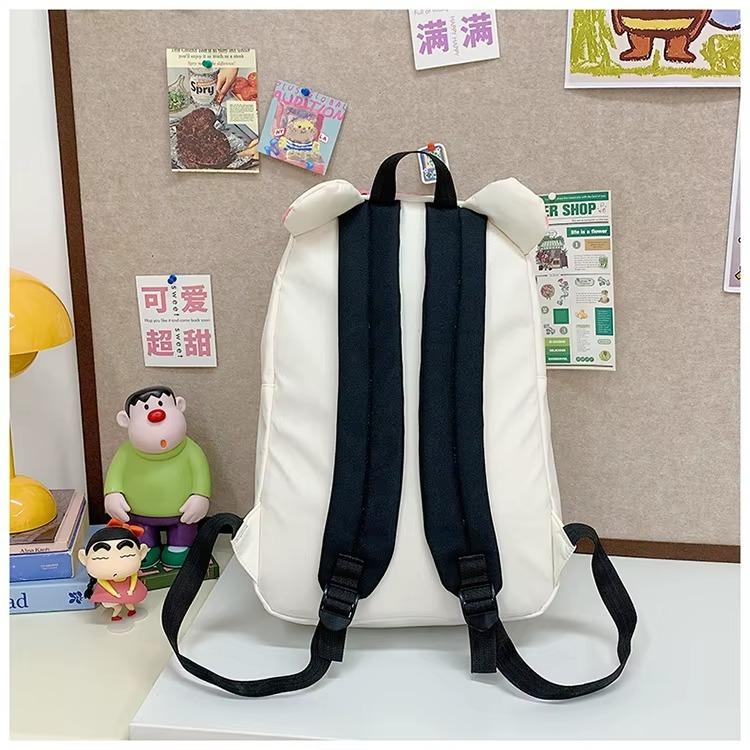 Hot Cute Bear Rilakkumas Backpack Large Capacity Anime Cartoon Backpack Stylish Student School Bag Nylon Shoulder Bags Schoolbag