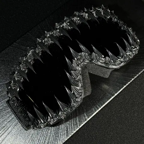 【Black Friday】Punk Style Spiked Goggles, Fashion Accessories for Men & Women, Windproof Eyewear for Outdoor Activities