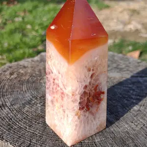 Carnelian Crystal Tower