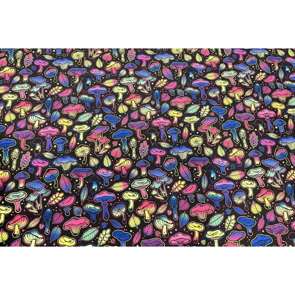 Mycelium Marvel - Stretchy Lining Fabric
