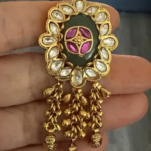 Heritage Style Finger Ring. Stylish & Elegant Indian Jewelry for Women. Adjustable Finger Ring