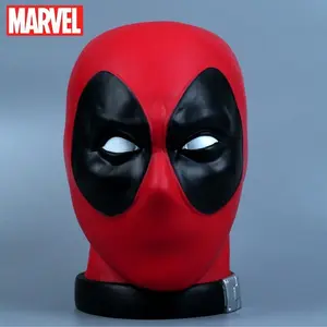 Marvel Officially License Deadpool Figural Statue Bank PVC Movie Peripheral Collectible Novelty Change Series Money Bank Gift