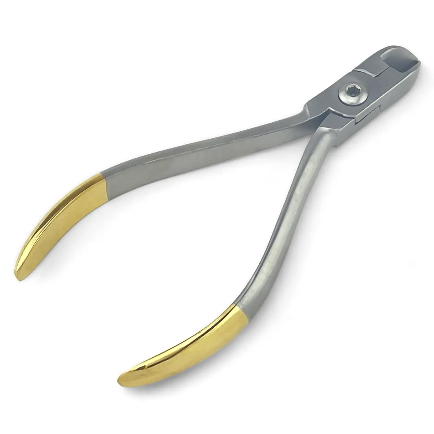 Stainless Steel Reusable Orthodontic Instruments Tool Set - Washable High Flexibility Pliers with Offset Tip, .022" Cut Hard Wire Cutter for Efficiently Performing Daily Dental Ortho Procedures, Enhance Access