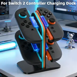 Joycon Charging Dock for Nintend Switch 2 Joy-Con Controller 4in1 Fast Charging Station for Nintendo Switch Controller Accessory
