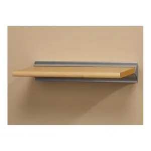 212 MAIN Classique Euro Beech Wooden Wall Shelf - 12x16 in, Wall-Mountable Decor, Amore Designs Shelves for Living Room, Office Commercial Furniture