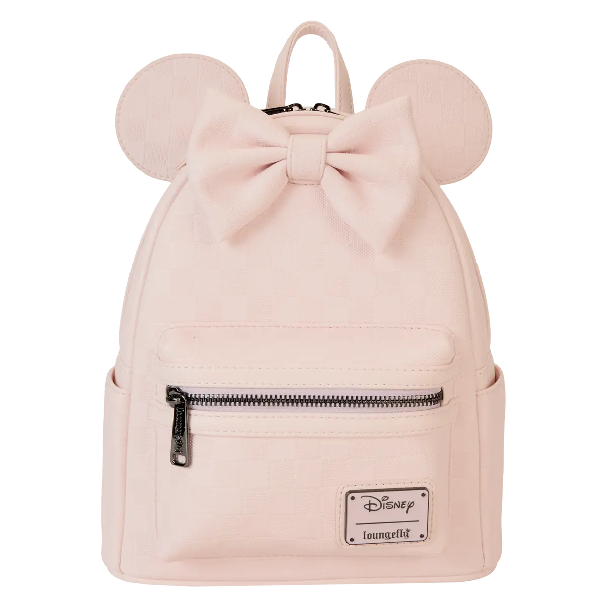 Minnie Mouse Checkered Texture Mini Backpack Minnie Mouse Checkered Texture Mini Backpack