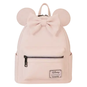 Minnie Mouse Checkered Texture Mini Backpack Minnie Mouse Checkered Texture Mini Backpack