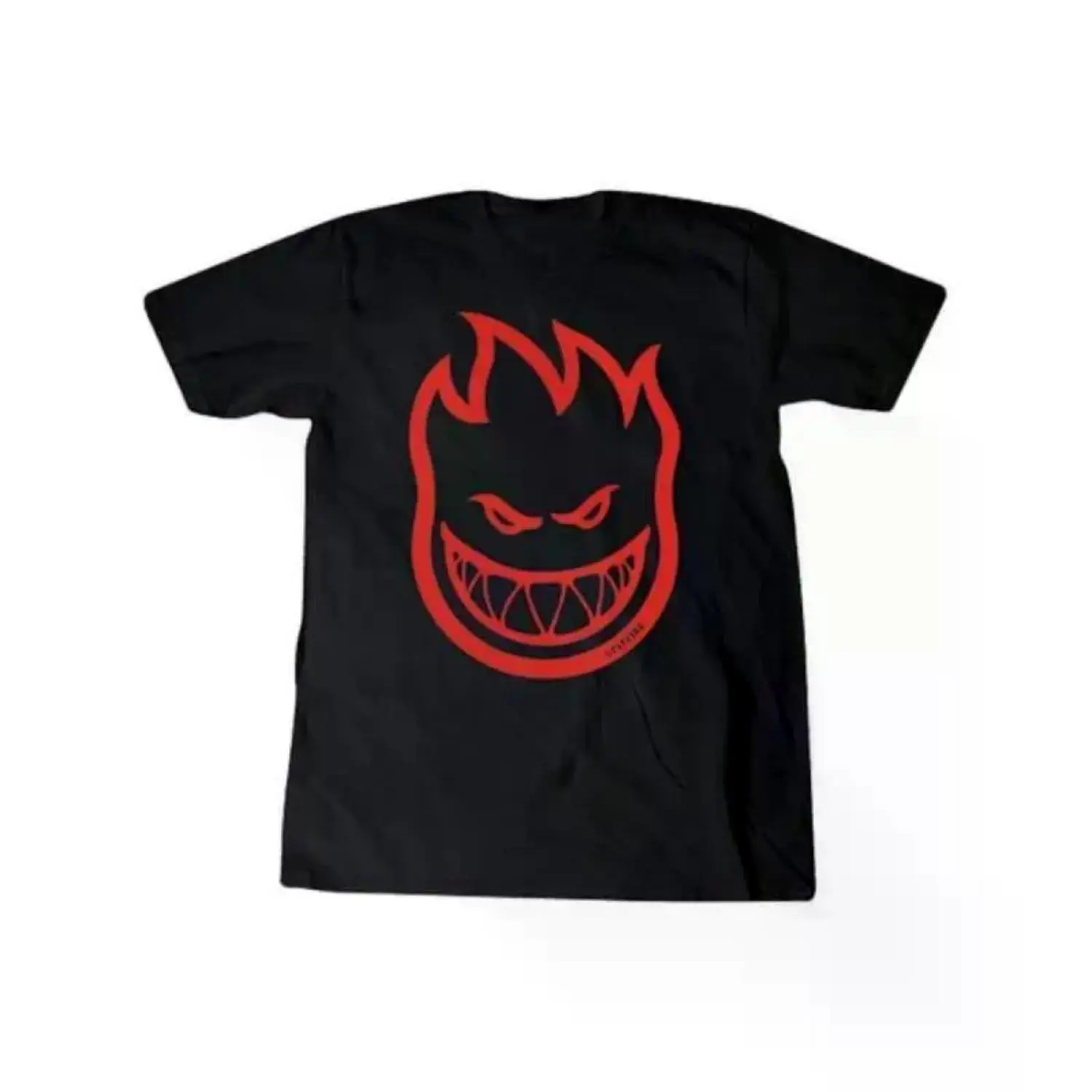 Spitfire Bighead Skateboard T-Shirt - Large, Black/Red