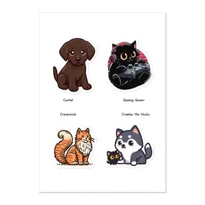 The Crew Sticker sheet