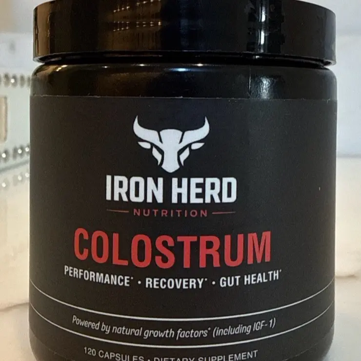 Iron Herd Bovine Colostrum Capsules 120 Count