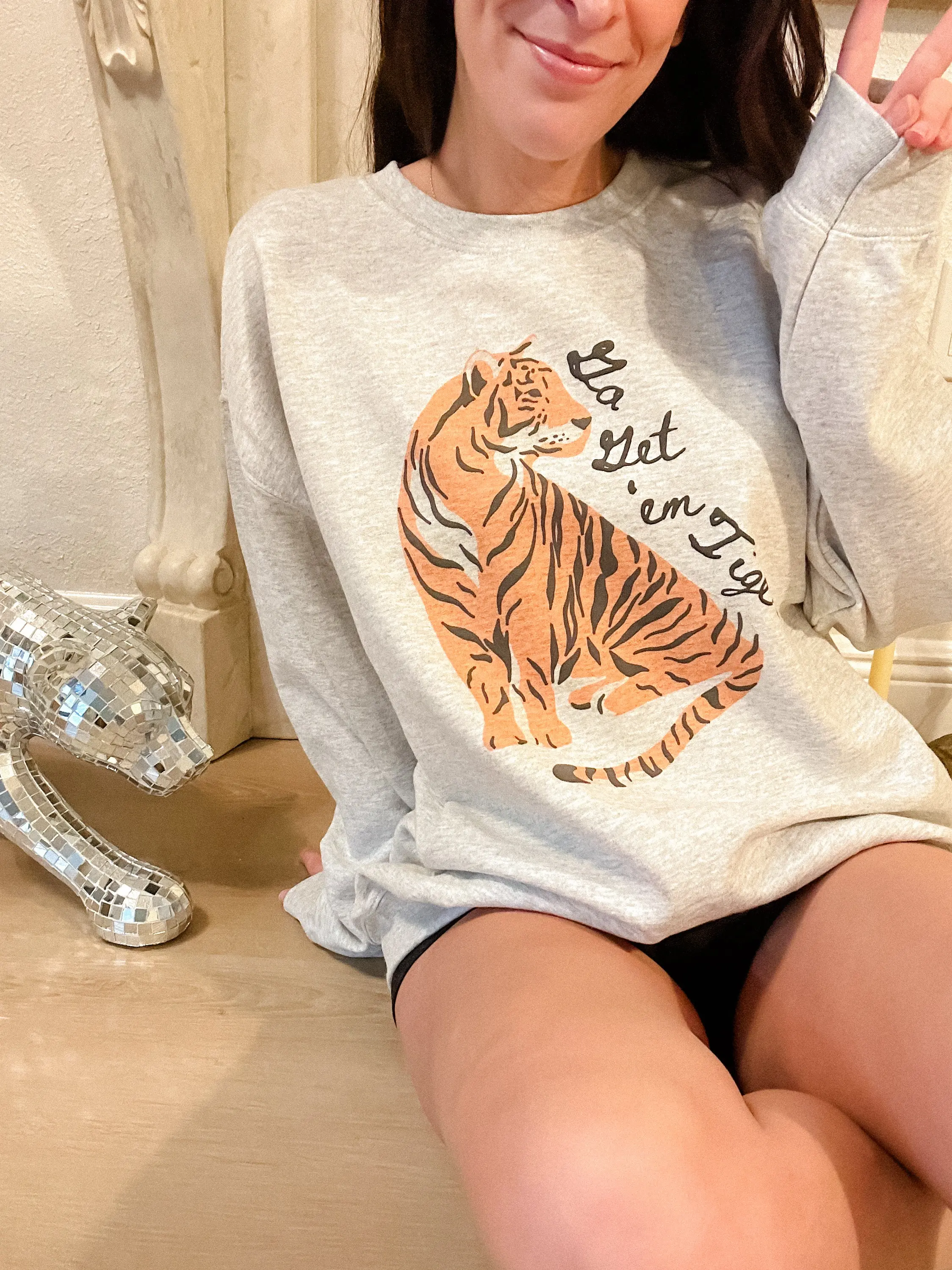 Go Get Em Tiger Graphic Top Go Get Em Tiger Graphic Top