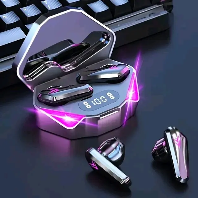 X15 Elite HD Earbuds The Ultimate Wireless Earbuds with BT5.0 HiFi HD Sound, Gaming and Sports Headset with Charging Case Earphones Headphones Audio Electronic Built-in Microphone Noise Cancellation In Ear Noise Isolating Chargeable