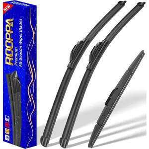 3 wipers Replacement for 2012-2016 Honda CRV CR-V, Windshield Wiper Blades Original Equipment Replacement - 26"/16"/13" (Set of 3) U/J HOOK