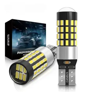 2pcs High Power T10 LED Canbus Bulbs, Extreme Bright 54 Smd 4014 Chip, Car Parking Backup Reverse Wide Lights, Led Lights For Car, 194 920 912 921 168