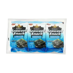 J-BASKET Korean Roasted Seaweed Snacks - Original Flavor, 3 Packs (15g Each) - Healthy & Delicious Gim for Snacking J-BASKET Korean Roasted Seaweed Snacks - Original Flavor, 3 Packs (15g Each) - Healthy & Delicious Gim for Snacking