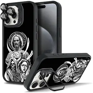Unique Religious Art Phone Case|Durable Protection for Your Device For iphone 17/AIR 16 15 14 13 12 11 PRO PLUS MAX COOL Fashionable Tough Magnetic Durable Metal lens frame Film Bracket Stand Gift Full Protection Camera Holder Phone Cases Cover 11X-L0652