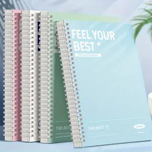 Loose-leaf Thickened Spiral A5 Perforated Pages Durable Drawing Notebook Students Office School Stationery Supplies