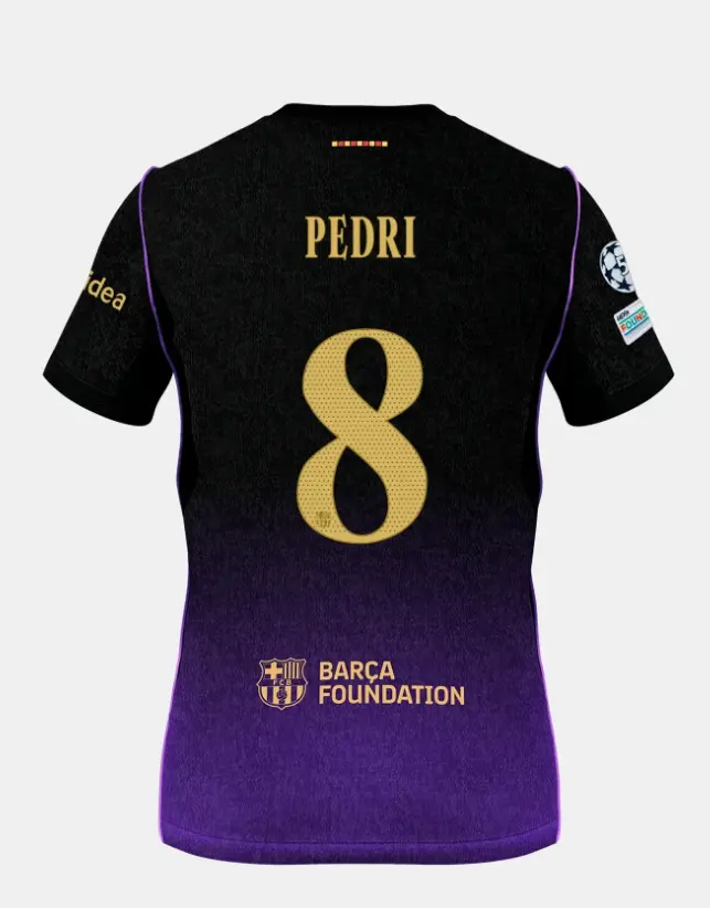Purple Black Soccer Training Jersey | Breathable Performance Shirt