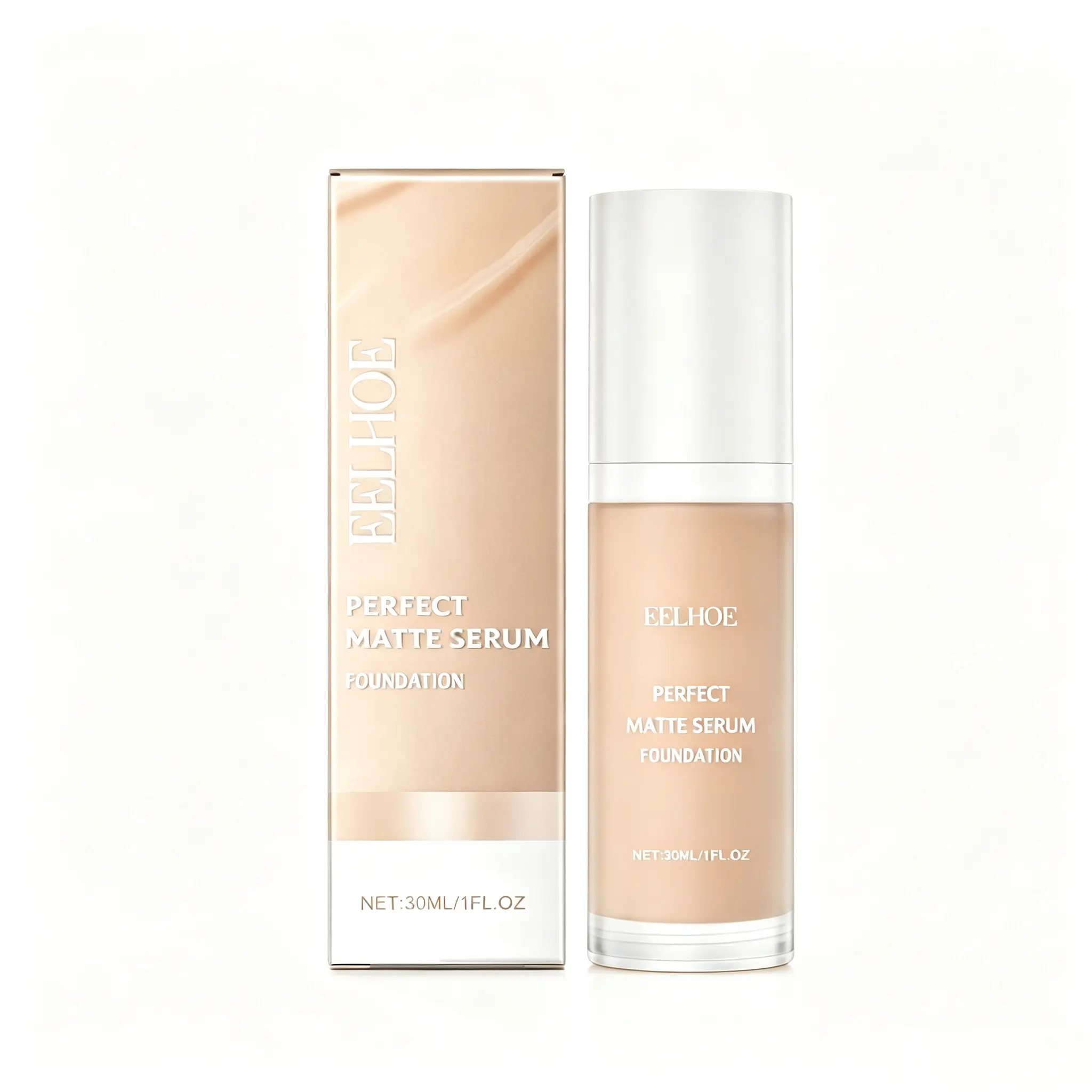 EELHOE Moisturizing Liquid Foundation Easily Creates A Natural Skin Tone Concealer Moisturizing And Long-Lasting Long-Lasting Makeup Foundation