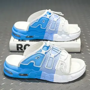 Casual comfortable non-slip slides for indoor and outdoor wear; breathable, comfortable sports slides for daily wear; men’s footwear/footwear for boys