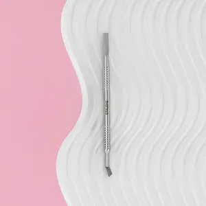 Cuticle pusher BEAUTY & CARE 40 TYPE 1 (rectangular pusher and blade)