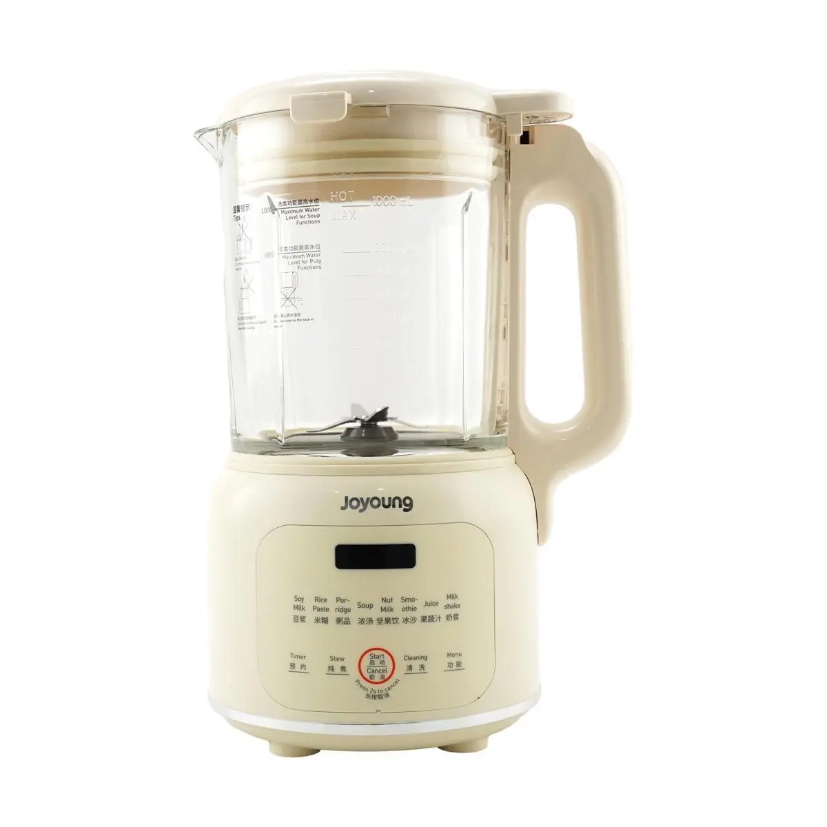 JOYOUNG 4-in-1 Food Blender - Hot & Cold Multi-Functional Kitchen Appliance, Soy Milk Maker, Juicer, Instant Smoothie & Drink Maker, Instant Smoothie Maker