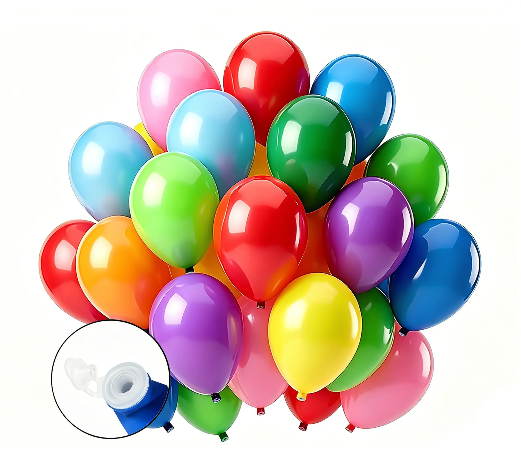 12" Self-Sealing Colored Latex Balloons (32 Pcs) - No-Leak, No-Knotting Design for Father's Day, Thanksgiving, Easter Decorations, Home & Festive Party Supplies (Watch Party, Memorial Day Included), Outdoor/Indoor