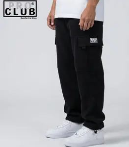 Pro club Men’s Heavyweight Fleece Cargo Long pants