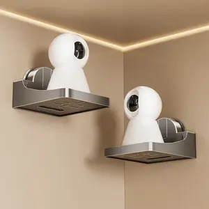 No-Drill Wall-Mounted Camera Wall Storage Rack Home Wall-Mounted Surveillance Bracket Strong Vacuum Suction Cup Organizer