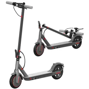 350W Motor Electric Scooter – 19 MPH Max Speed, 8.5" Honeycomb Solid Tires,12 Miles Range, Foldable Commuter Scooter with Dual Braking System & App Control E-Scooter