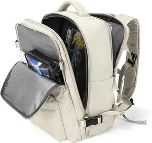 WONHOX Large Travel Backpack Carry on Flight Approved Laptop Work Business Backpack for Women Men Mochila de Viaje