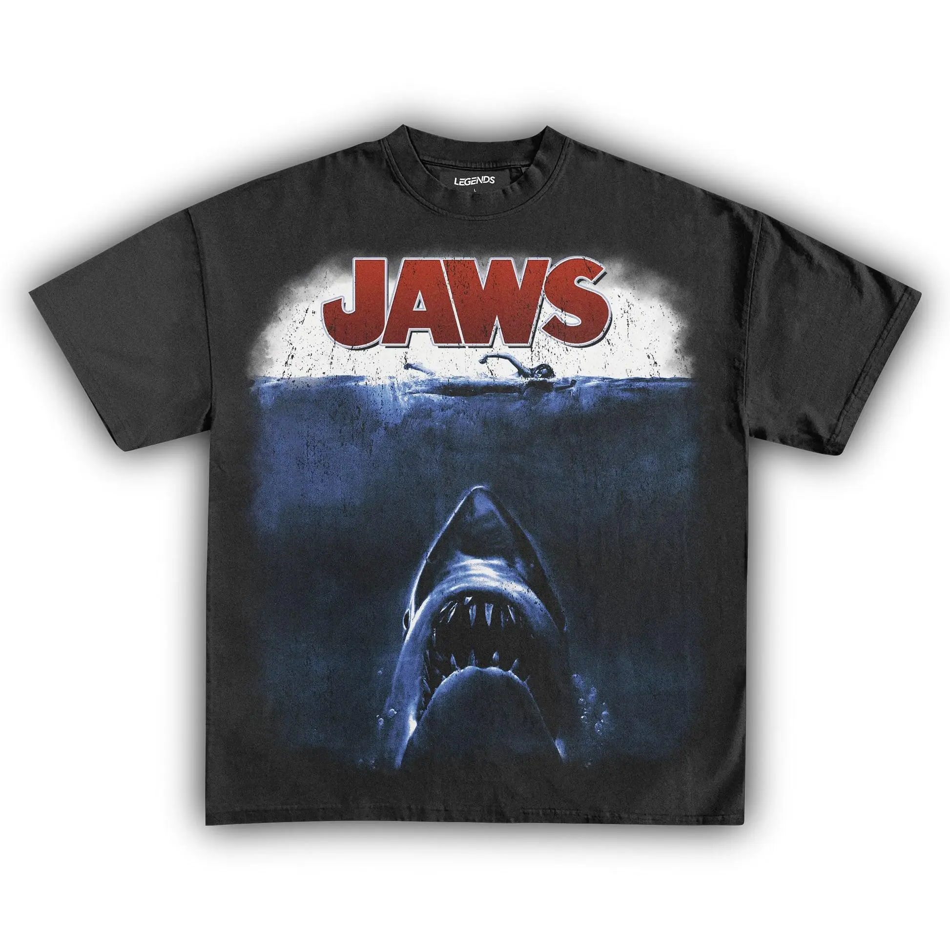 VINTAGE JAWS VINTAGE T-SHIRT, GIFT FOR FANS