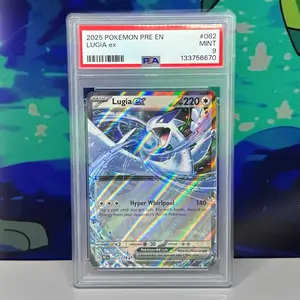Pokemon TCG Lugia EX Prismatic Evolutions PSA 9 Graded Card