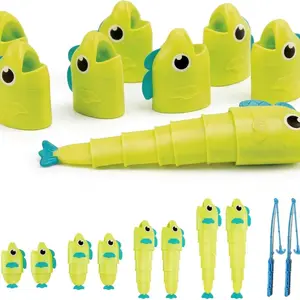 Fun Fishing Battle Game, Retractable Tabletop Versus Game for Parent-Child, Friends Interaction, Party & Stress Relief