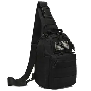 Outdoor Tactical Bag Backpack, Military Sport Bag Pack Sling Shoulder Backpack Tactical Bag for Every Day Carry