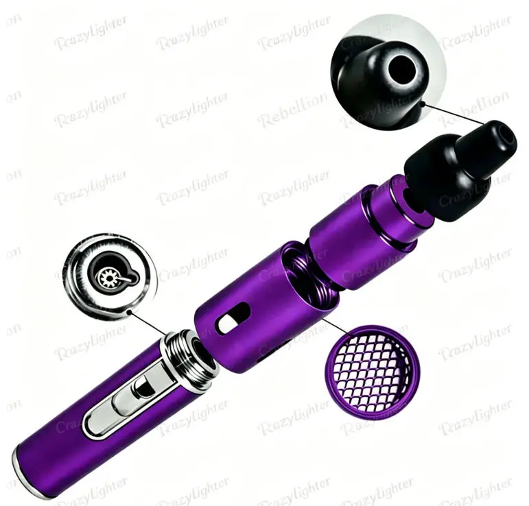 A complete portable metal butane lighter kit (including nozzle attachment and adjustment accessories); features an adjustable flame, windproof design, and refillable capability—ideal for camping, outdoor cooking, and versatile household use.