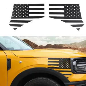 USA Flag Stickers Side Fender Decals For Bronco Sport 2021-2025