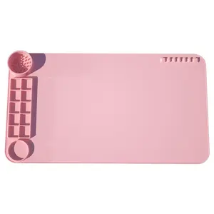Silicone Drawing Mat, Washable DIY Handwork Mat, Foldable Waterproof Mat For Kids Students DIY Painting