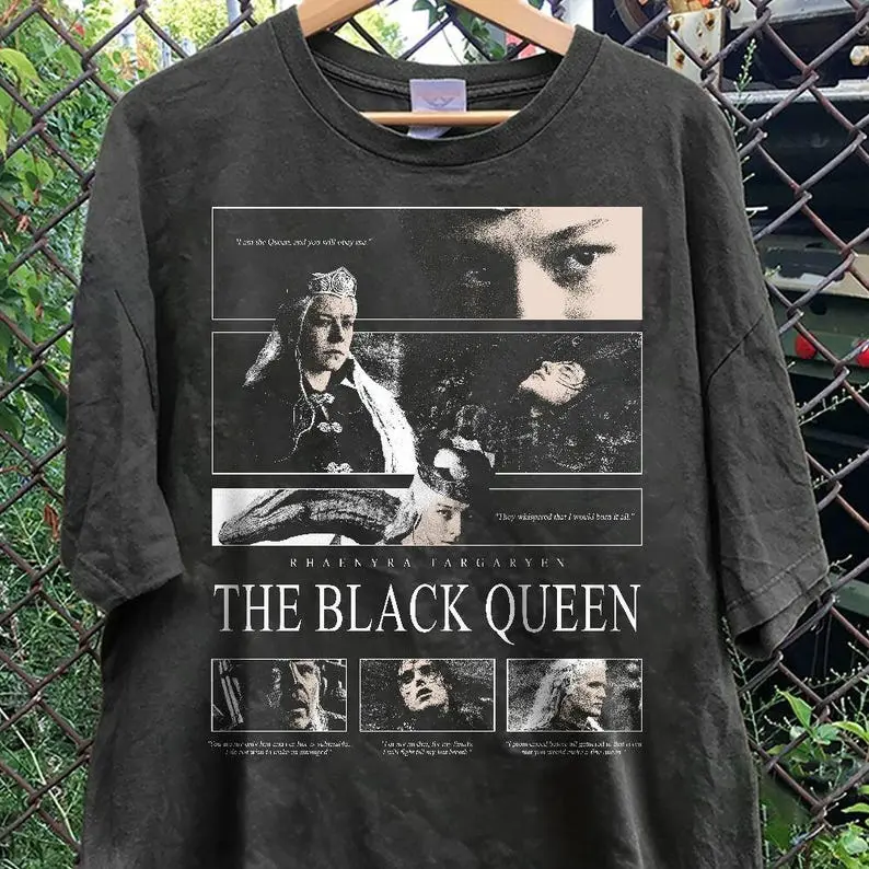 Comfort Colors Rhaenyra Targaryen The Black Queen Vintage Comfort Color Shirt