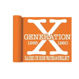 White Generation X - Direct Print Film Transfer for T-Shirts, Cotton, Polyester & Blends - High-Quality DTF Print