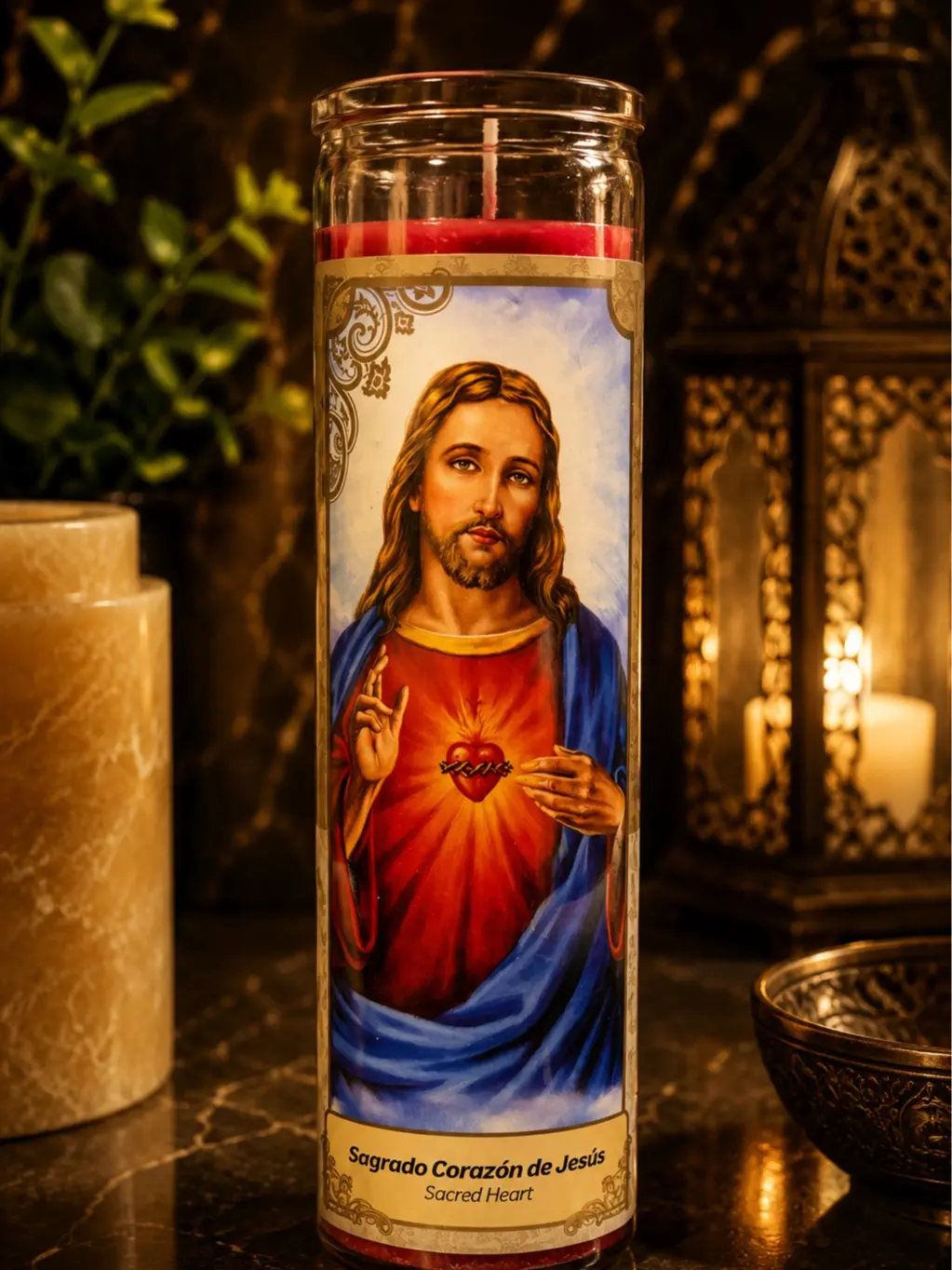Vela del Sagrado corazon de Jesus.