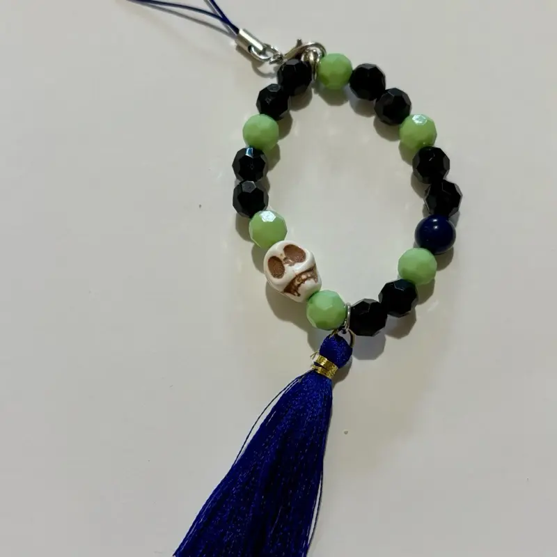 Owala/Stanley Charms with Beads and Tassel