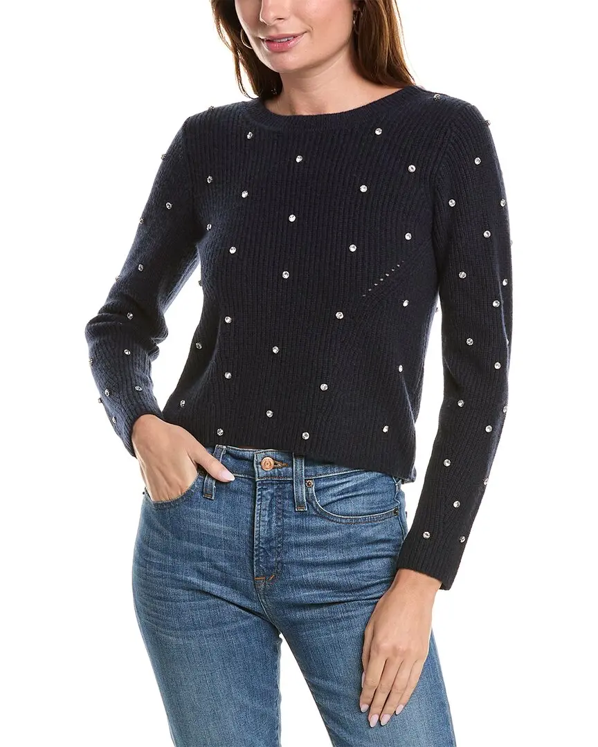 Elie Tahari V-Wrap Cashmere Sweater