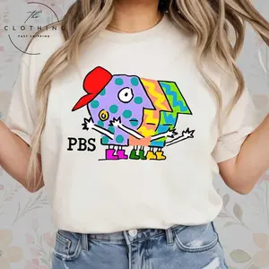 Protect PBS Rainbow Unisex T-Shirt, Comfort Colors PBS Sweatshirt, Political Protest Tee, Save Public Broadcasting, Anti Trump Hoodie