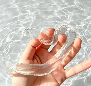 Funny Prank Crystal Snake Squishy, Soft Flexible, Stress Relief