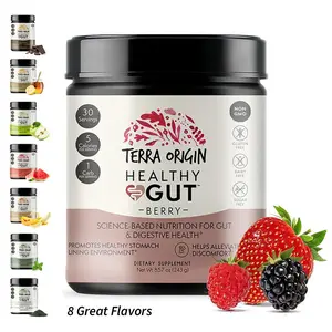 Gut Health Powder for Digestion & Bloating | Daily Digestive Support Supplement by Terra Origin