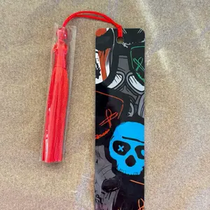 Book Boyfriends Dark Romance Metal Bookmark with Charming Tassel Durable Construction Never Fades Perfect for Reading Enthusiasts