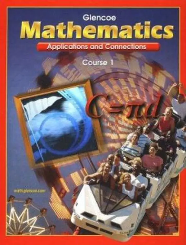 USED Book - Mathematics: Applications and Connections, Course 1, Student Edition by McGraw-Hill Education (Hardcover) - english