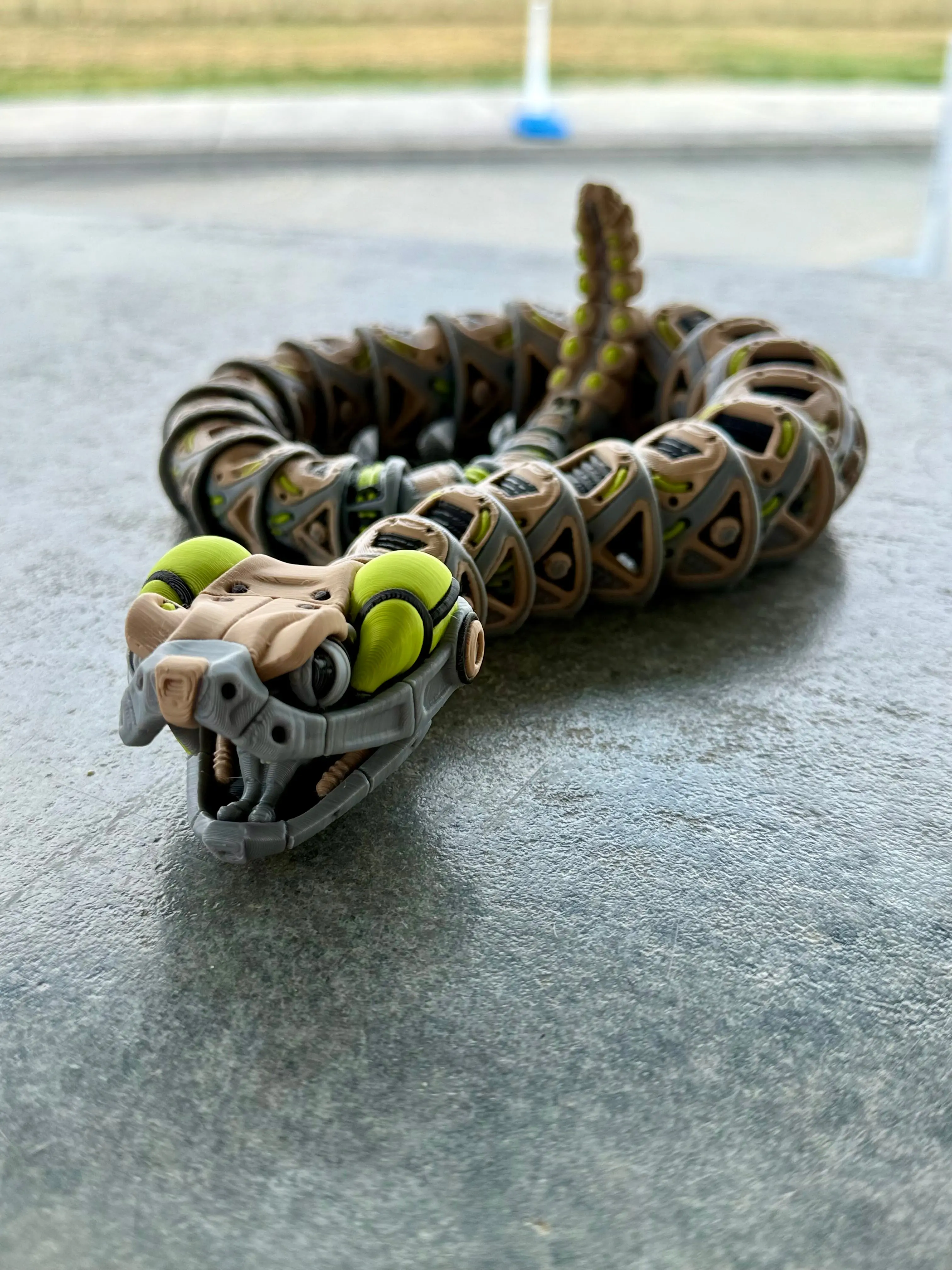🐍Robo Rattler – The Futuristic Rattlesnake
